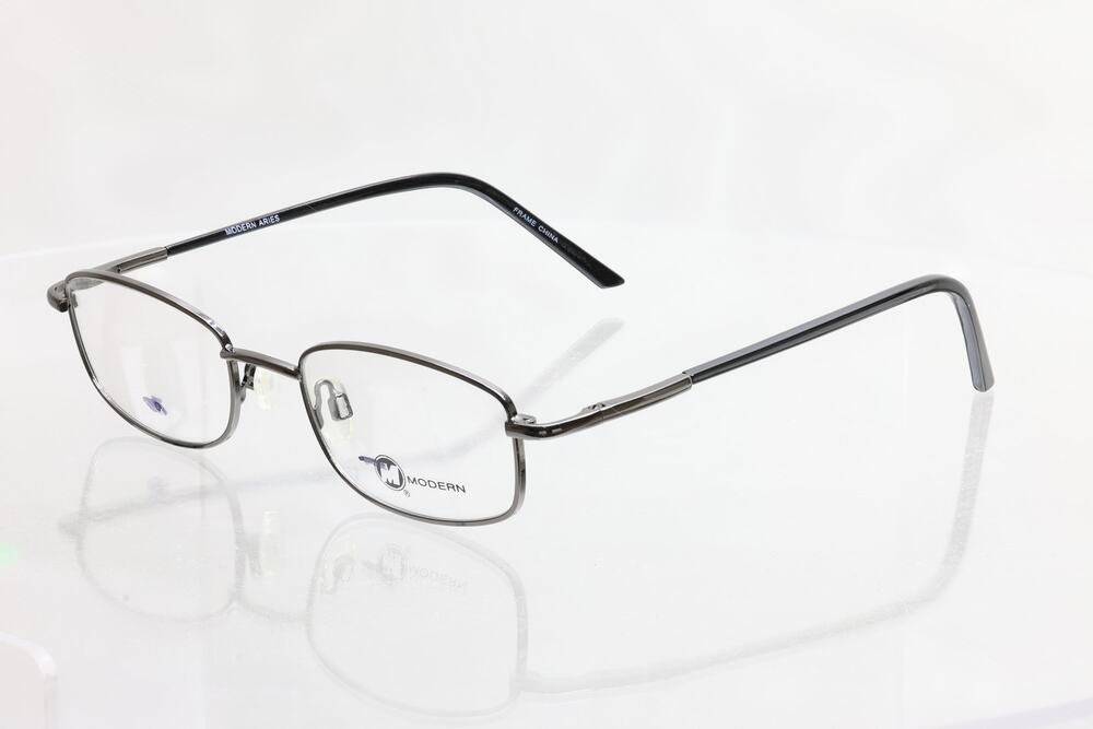 Modern Aries Gunmetal 50-20-145mm Eyeglass FRAMES ONLY - NEW/WITHOUT TAGS